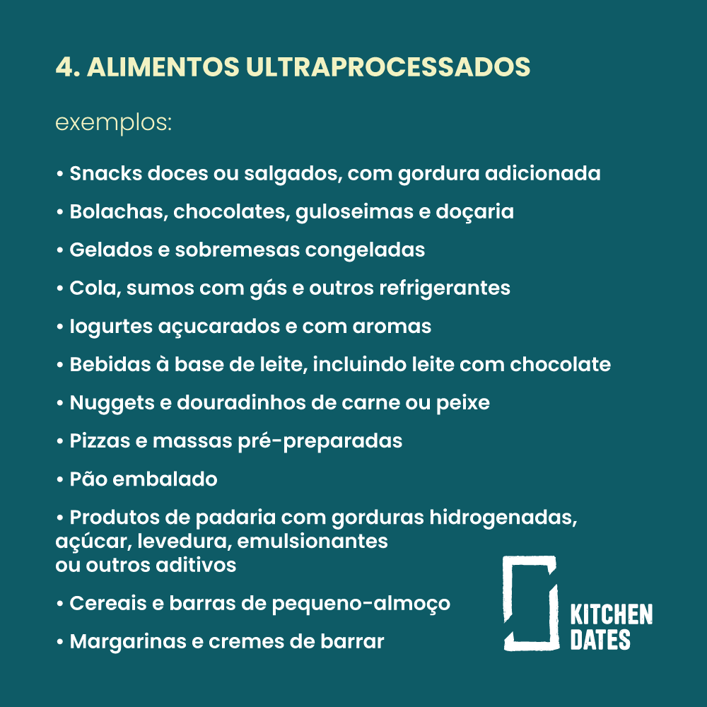 Grupo 4 da classificação NOVA: alimentos ultraprocessados
